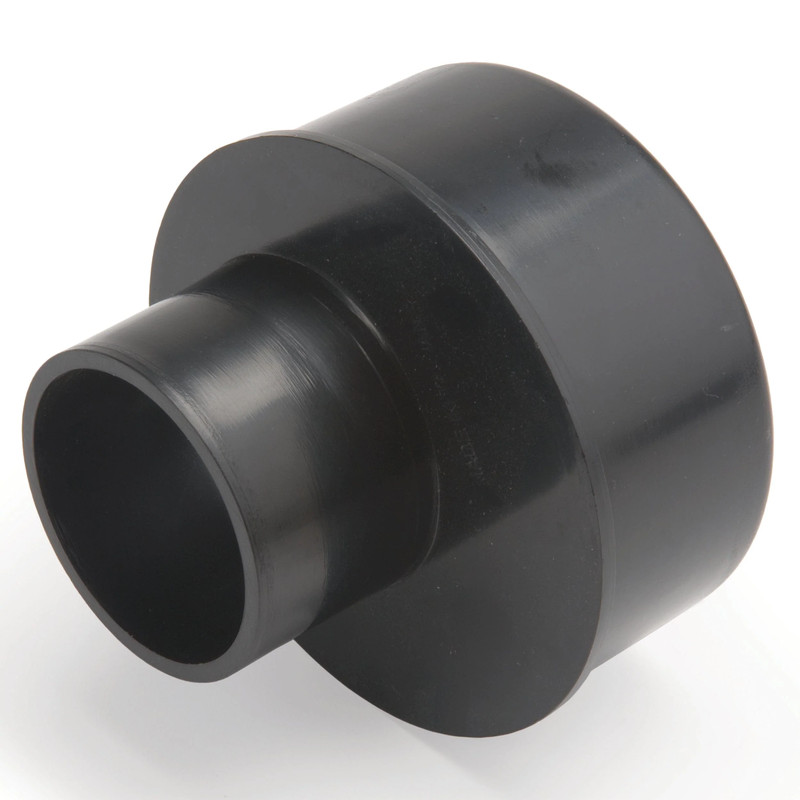 4" to 2-1/4" Offset Reducer Dust Collection Fitting